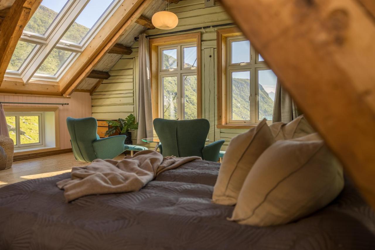 Feriehus Med Flott Havutsikt Ved Hauklandstranden Leknes Exterior photo