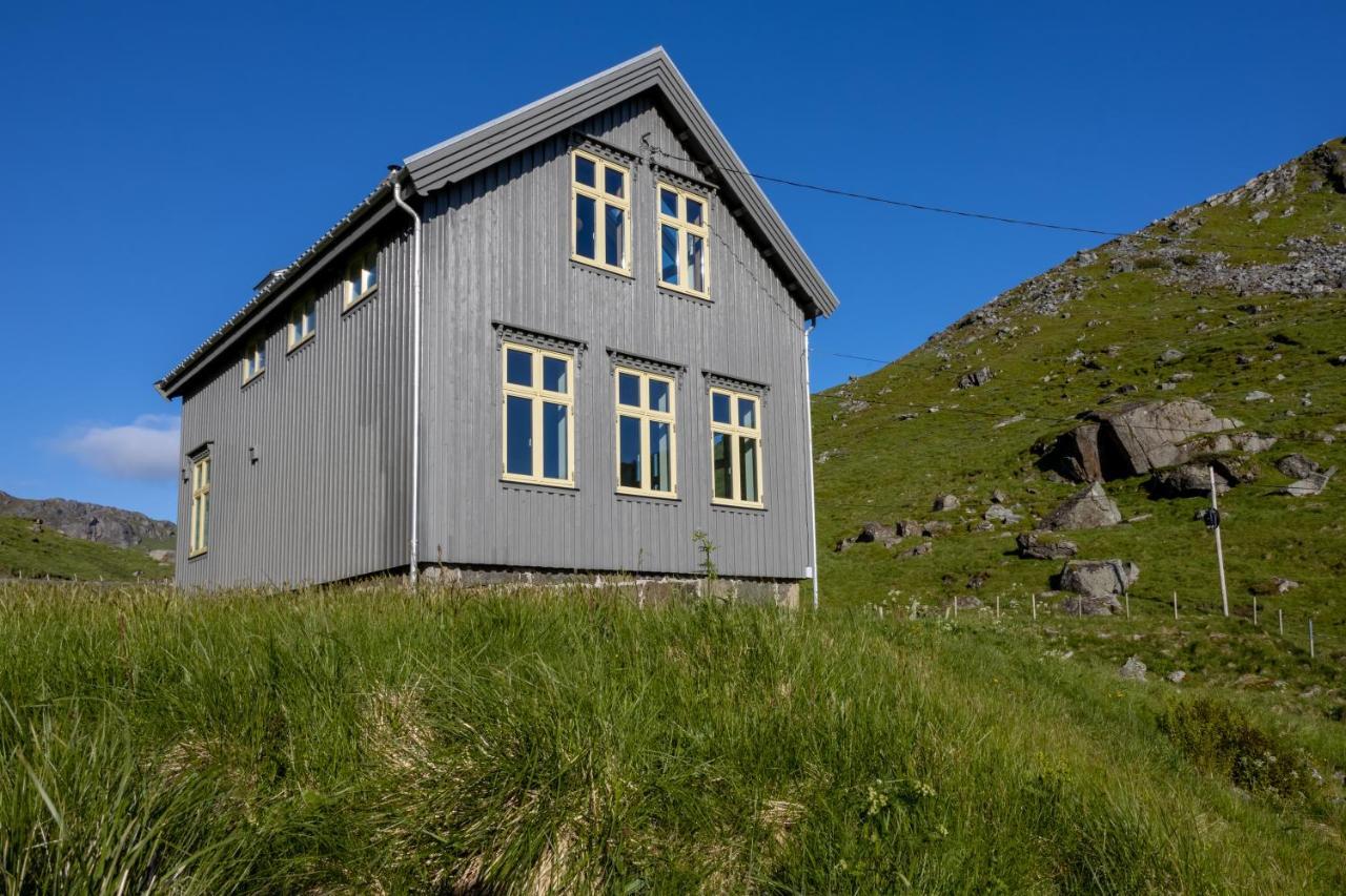 Feriehus Med Flott Havutsikt Ved Hauklandstranden Leknes Exterior photo